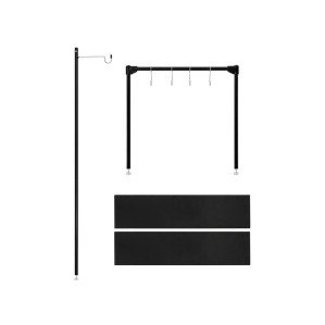 이타카 밤부 테이블 올인원 3종 세트 랜턴스탠드 캠핑행어 (1000000050)