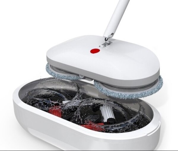 [로엘] 무선 물걸레 청소기 듀스핀3 PRO 자동세척/일체형패드