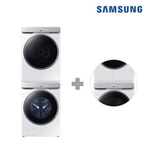 [삼성전자] 삼성전자 세탁기+건조기 세트 WF21T9500KW7T