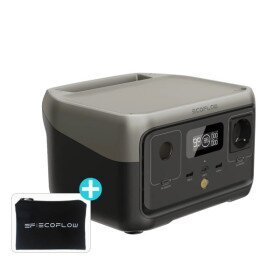 에코플로우 올인원 인산철 파워뱅크 리버2(256Wh)캠핑 차박 낚시 220V배터리 발전기대용 > 캠핑/레저