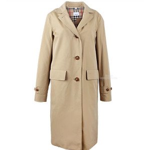 [버버리] 20SS 8015485 10 페링던 게버딘 랩코트 허니 여성 자켓