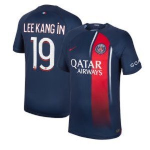 나이키정품 파리생제르망 PSG 홈 유니폼 반팔 져지 이강인 마킹 23-24 DX2694-411 > 캠핑/레저